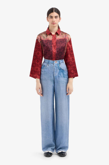 ALOE Trousers Silk 515240-Pants-Pierre Louis Mascia-Debs Boutique